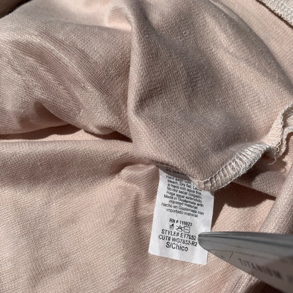 ⭐️Distressed  Cold Shoulder Tunic  Sweatshirt  SZ S⭐️ - Picture 6 of 6